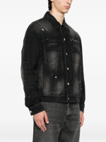 AMIRI - Men Bleach Bandana OS Denim Jacket - Image 2