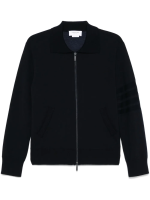 THOM BROWNE - Men Double Face Full Zip Up Knitwear - Image 5
