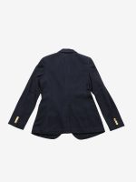 POLO RALPH LAUREN - Women Logo Crest Knit Blazer - Image 2