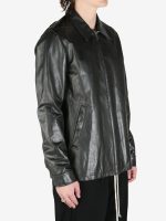 RICK OWENS - Men Giacca In Pelle Brad Jacket - Image 2