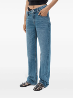 ALEXANDER WANG - Women Lace Undie Dip Side Jean - Image 2
