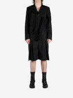 COMME DES GARCONS HOMME PLUS - Men Double-Breasted Starry Pattern Jacket - Image 4