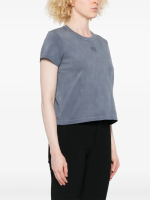 T BY ALEXANDER WANG - Women Essential Jersey Puff Logo Shrunk Tee - Image 2