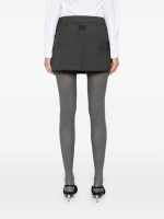MIU MIU - Women Tartan Print Mini Skirt - Image 3