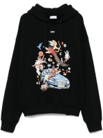 OFF WHITE - Men Fresco Car Skate Hoodie - Image 5