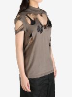 RICK OWENS DRKSHDW - Women Small Level Tee - Image 2