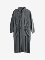 Y'S - Women KO-4-Pocket Long D Shirt Jacket - Image 4