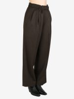 AURALEE - Women Baby Camel Flannerl Slacks - Image 2