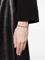 MAOR - Omni 4MM Bracelet In Silver And Yellow Gold With White Diamond Detail - Image 2