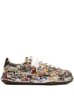 MAISON MIHARA YASUHIRO - Men Blakey Original Sole Sputtering Canvas Low-Top Sneaker