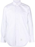 THOM BROWNE - Men Classic Oxford Shirt With Grosgrain Placket - Image 5