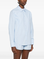 ALEXANDER WANG - Women Necklace Oversized Button Down Shirt - Image 2