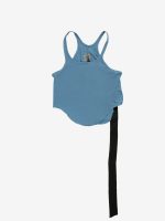 RICK OWENS DRKSHDW - Women Cropped Basic Tank Top - Image 4