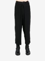 YOHJI YAMAMOTO POUR HOMME - Men Center Tucked Pants