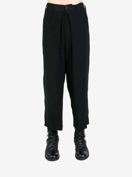 YOHJI YAMAMOTO POUR HOMME - Men Center Tucked Pants