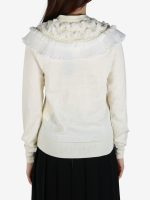 COMME DES GARCONS COMME DES GARCONS - Women Ruffle Neckline Sweater - Image 3
