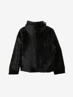 ATELIER NEW YORK - Unisex Shearling Hooded Jacket - Image 5