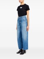 MM6 Maison Margiela - Women Blue Denim Trouser - Image 3