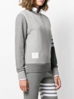 THOM BROWNE - Women Pullovee Sweatshirt W/ Engineered 4 Bar In Funmix Classic Loopback - Image 2