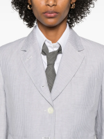 THOM BROWNE - Women Fit 2 Cropped Sack Patch Pocket Sportcoat - Image 3