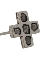 PARTS OF FOUR - Plus Earring (Mega Pavé, 12mm, PA+DIA) - Image 2