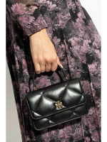 TORY BURCH - Women Kira Diamond Quilt Mini Top Handle Chain Wallet - Image 2