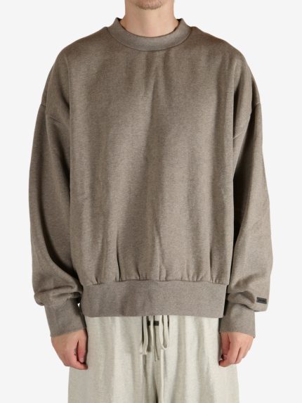 FEAR OF GOD ESSENTIALS - Men Classic Fit Fleece Crewneck