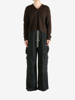 RICK OWENS - Men Maglia Tommy V Neck Knitwear - Image 4