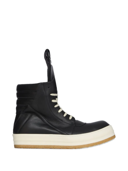 RICK OWENS - Men Leather Creep Geobaskets