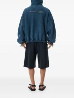 ALEXANDER WANG - Unisex Graphic Logo Zip Up Hoodie - Image 4