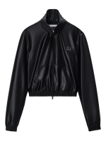 T BY ALEXANDER WANG - Women Shrunken Zip-Up Jacket - Image 4