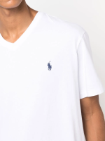 POLO RALPH LAUREN - Men Short Sleeve V-Neck Classic Fit T-Shirt - Image 4