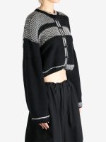 Y'S - Women Desing Knit Cardigan - Image 2