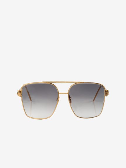 Yellow glasses, front view