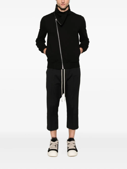 RICK OWENS - Men Drawstring Cropped Trousers