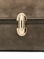 SAVETTE - Women Slim Symmetry Pochette In Suede Bag - Image 4