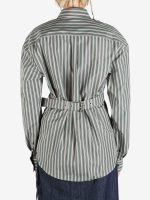 DRIES VAN NOTEN - Women Tailored Belted Shirt - Image 3