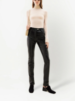 COURRÈGES - Women Reedition 5-pocket Vinyl Pants