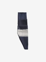 Blue scarf, front view