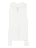 RICK OWENS - Women Rib LS T-Shirt - Image 5