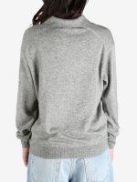 AURALEE - Women Cashmere Silk Skipper Polo - Image 3
