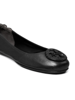TORY BURCH - Women Minnie Travel Ballet With Pave Logo - Image 4