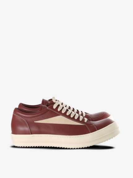 RICK OWENS - Men Leather Vintage Sneaks