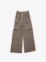 RICK OWENS - Men Heavy Cotton Poplin Cargobelas - Image 4