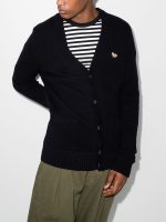MAISON KITSUNE - Men Baby Fox Patch Cosy Cardigan