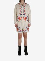 BODE - Men Beaded Garden Party Shirt - Image 4