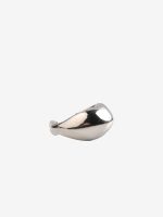 LEMAIRE - Women Curved Mini Drop Earrings Single Side - Image 3