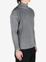 HOMME PLISSE ISSEY MIYAKE - Men Heather Pleats Top - Image 2