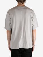 RICK OWENS - Men Cotton Jersey Brad Tee - Image 3