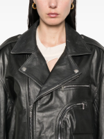 RICK OWENS - Women Cropped Jumbo Bauhaus Stooges Jacket - Image 4